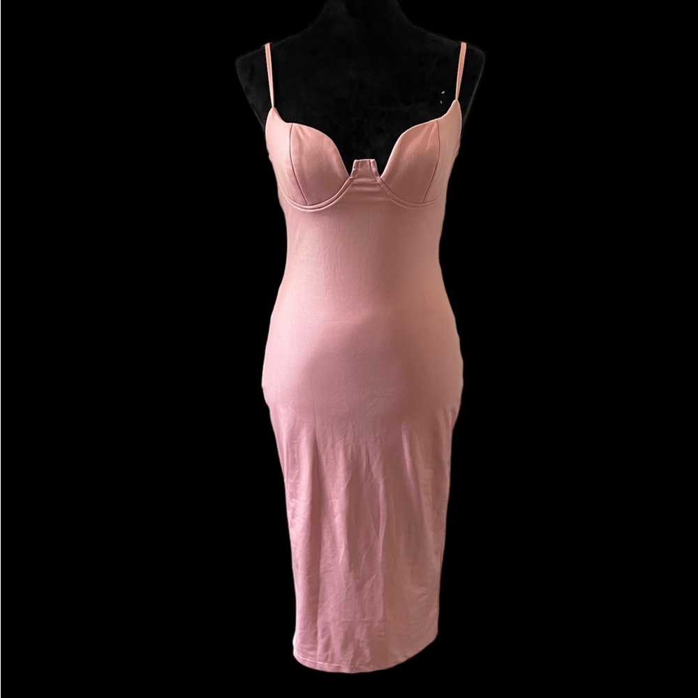 Fashion Nova pink dress